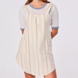 #color_white and brown stripe