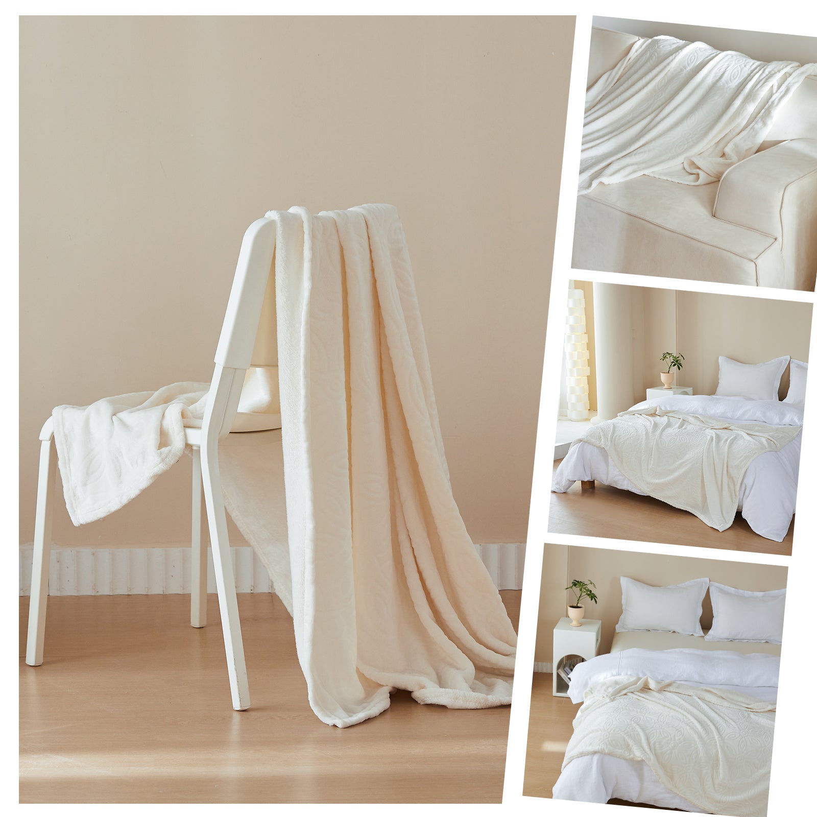 #pattern_six-leaf flower,#color_cream,#size_50"x60"