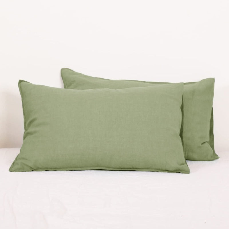 Linen Pillowcases - Envelope Closure – Simple&Opulence