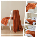 #pattern_Six-Leaf Flower,#color_Burnt Orange