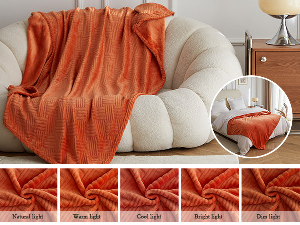 Manta de franela - Patrón