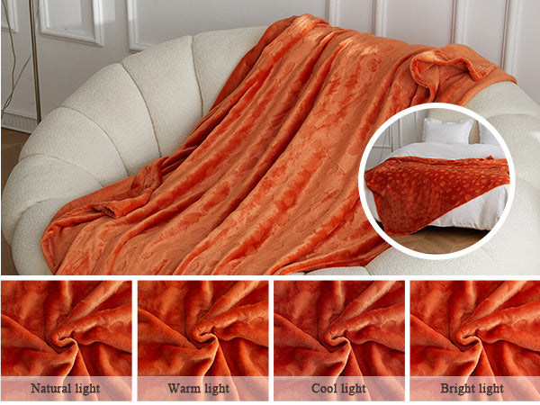 Manta de franela - Patrón