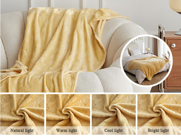 Manta de franela - Patrón