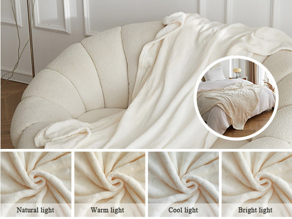 Manta de franela - Patrón