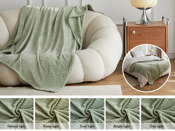 Manta de franela - Patrón