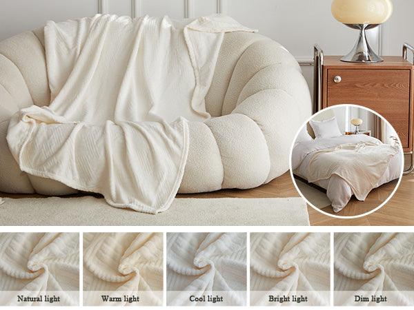 Manta de franela - Patrón