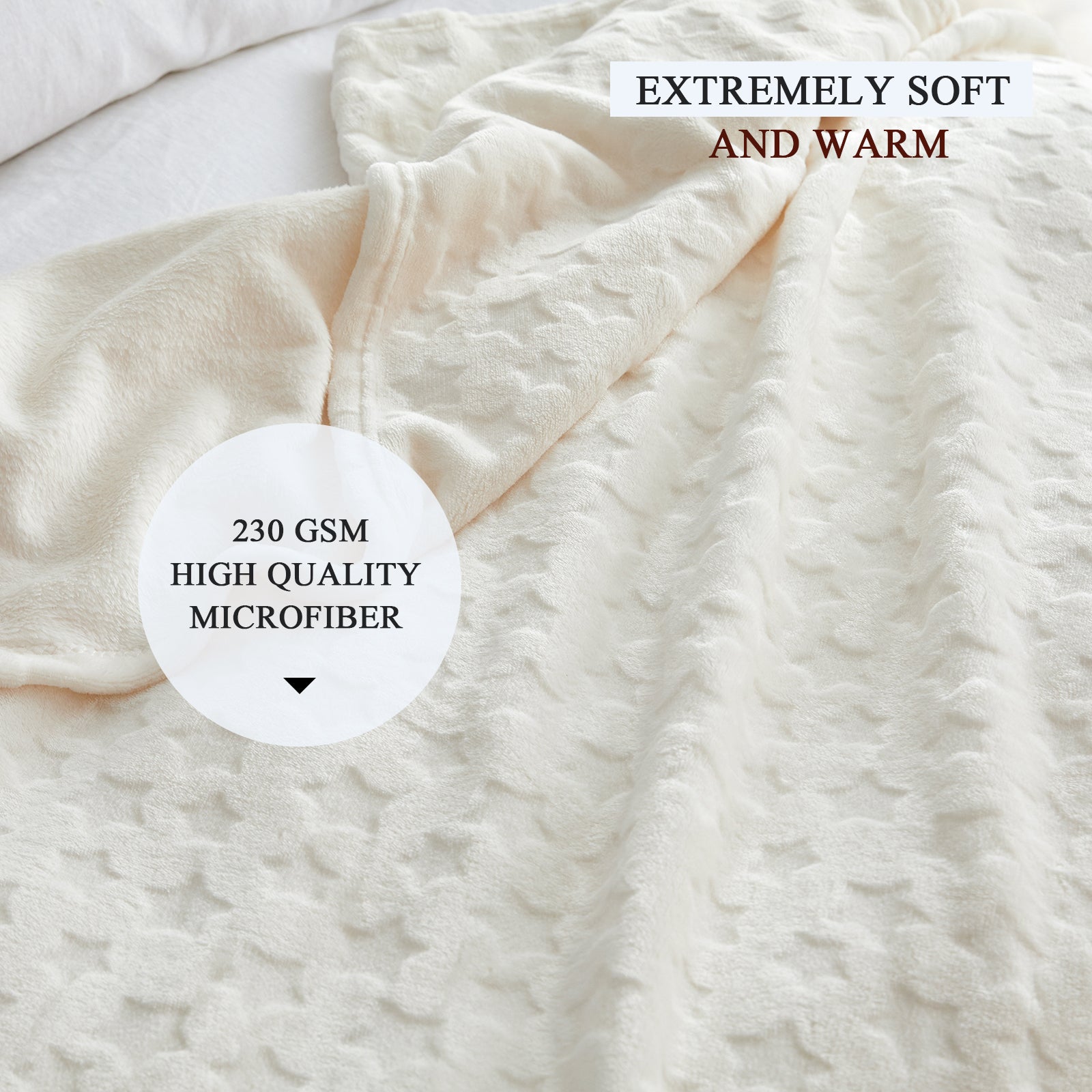 Manta de franela - Patrón