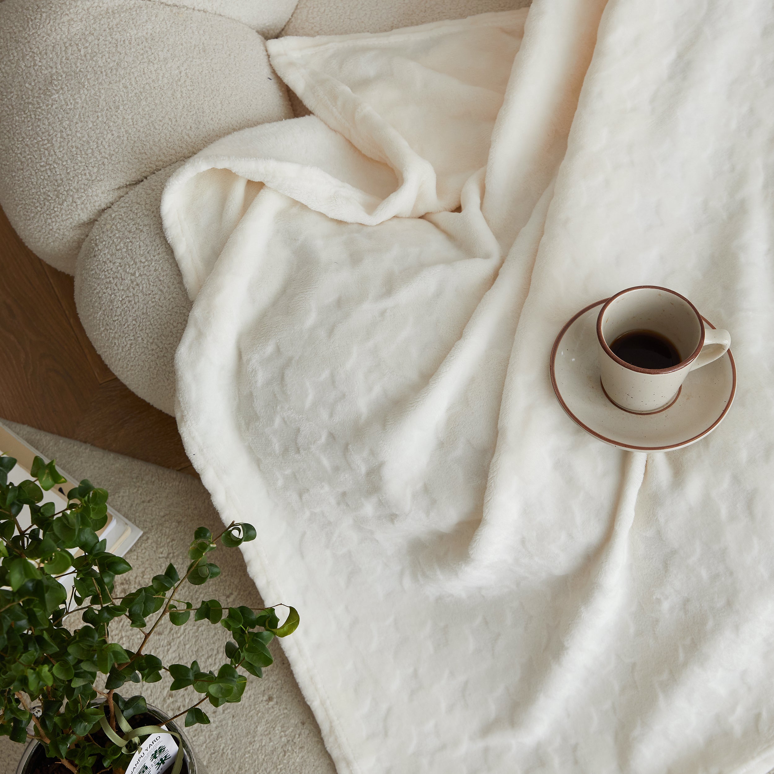 Manta de franela - Patrón