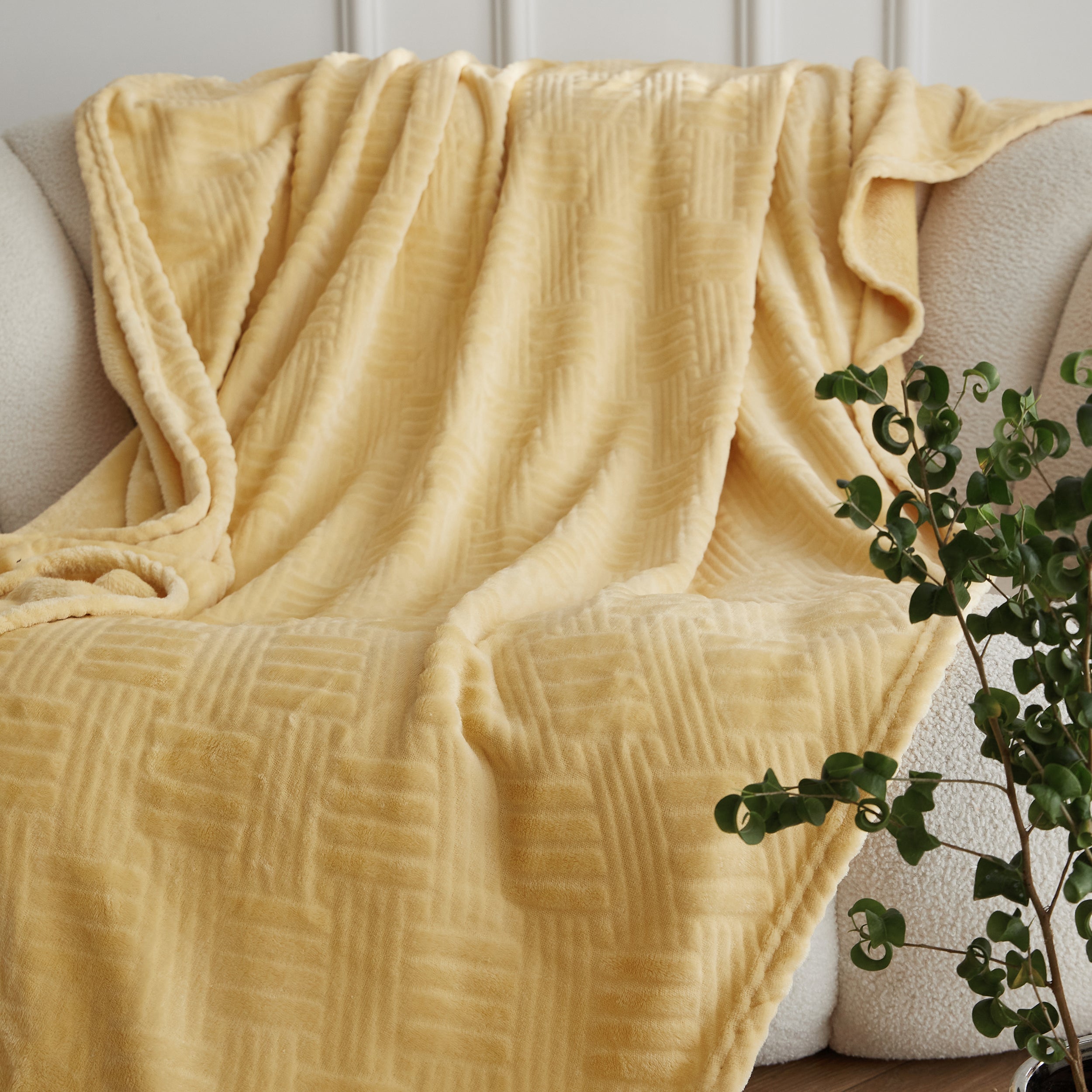 Manta de franela - Patrón