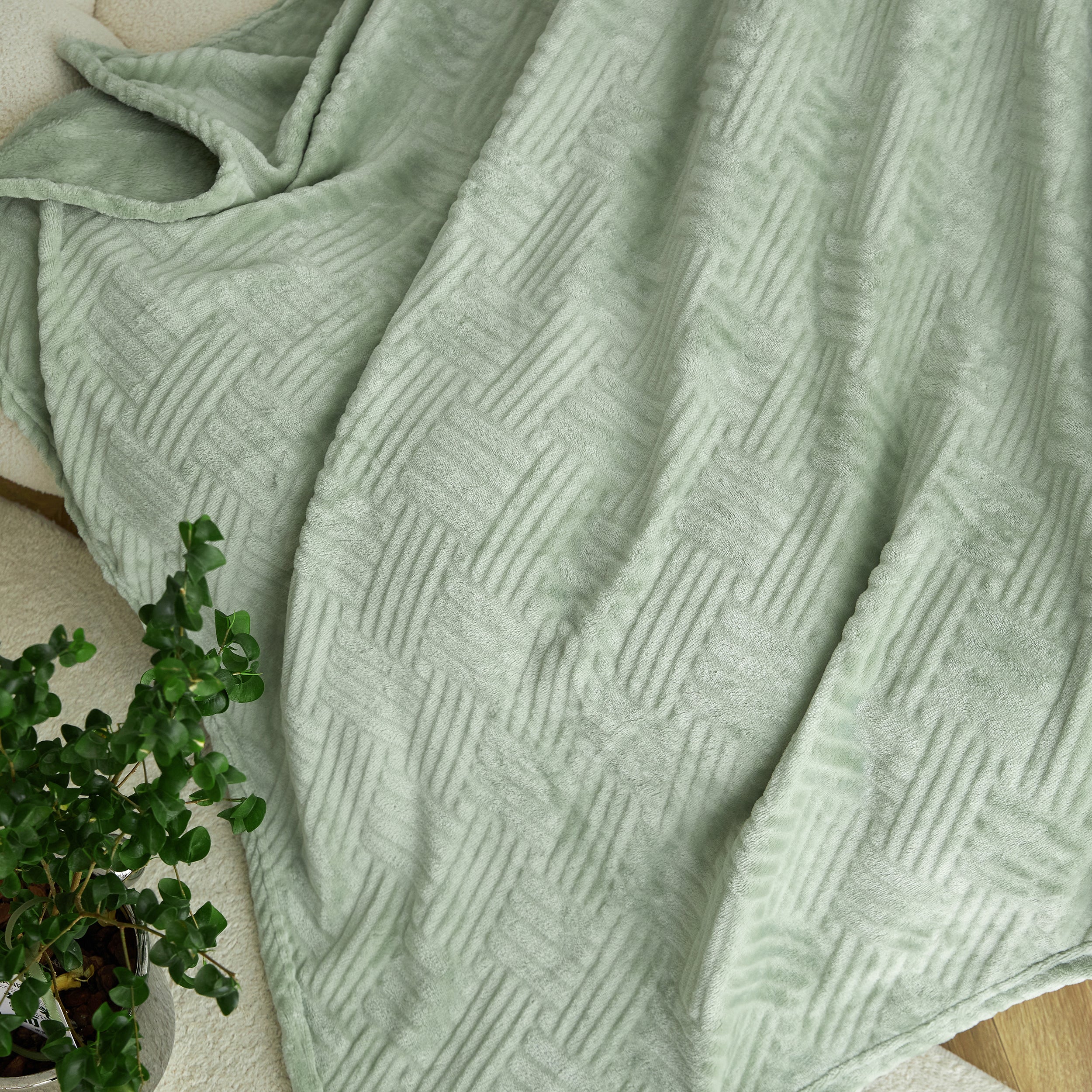 Manta de franela - Patrón