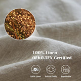 Manta de lino - Boho Double Flax