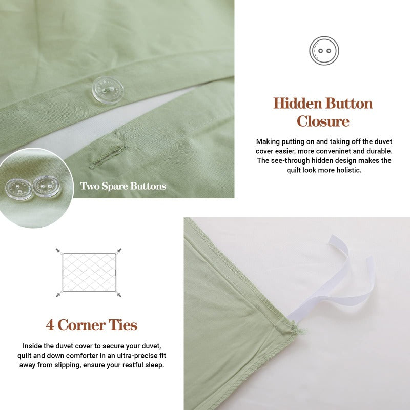 Juego de funda nórdica de algodón - Rombos capitoné