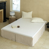 25%Linen and 75%Cotton Blend Bed Skirt - Basic Style