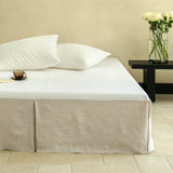 25%Linen and 75%Cotton Blend Bed Skirt - Basic Style