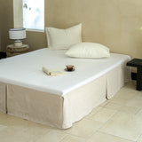 25%Linen and 75%Cotton Blend Bed Skirt - Basic Style