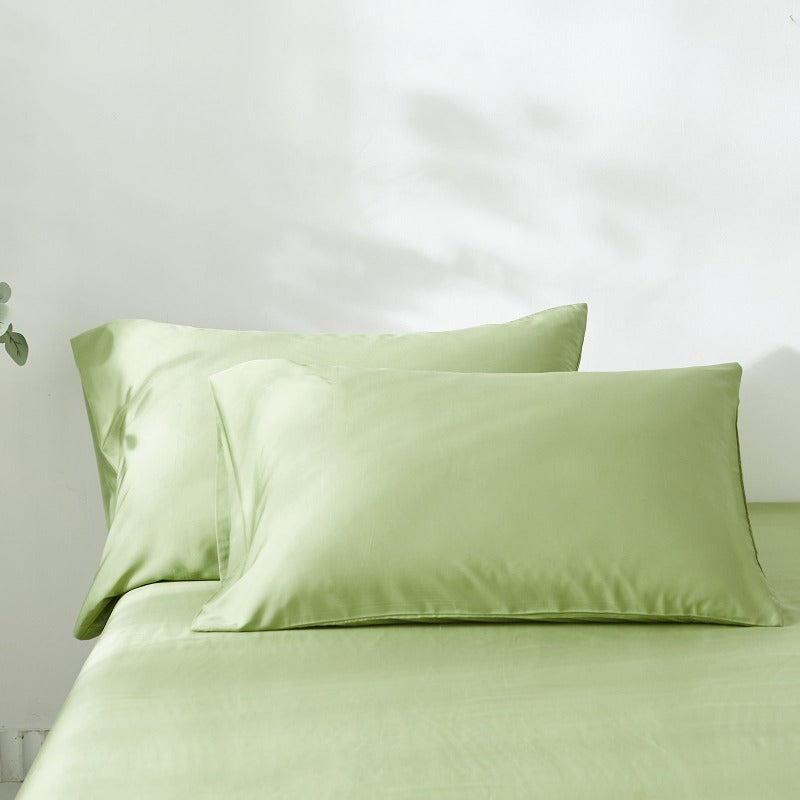 Bamboo Viscose Pillowcases-green #color_Green
