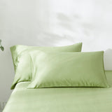 Bamboo Viscose Pillowcases-green #color_Green