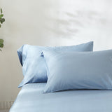 Bamboo Viscose Pillowcases-blue #color_Blue