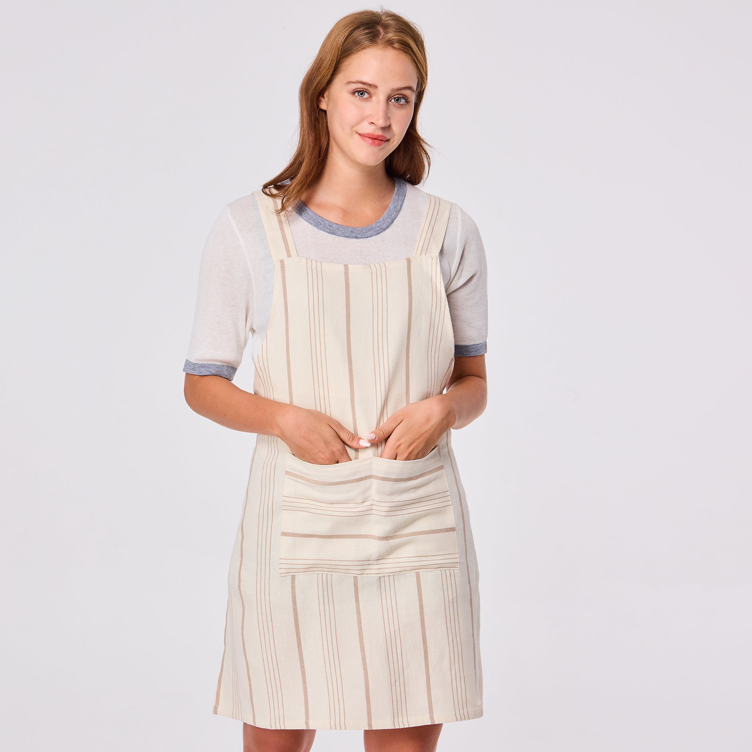 #color_white and brown stripe