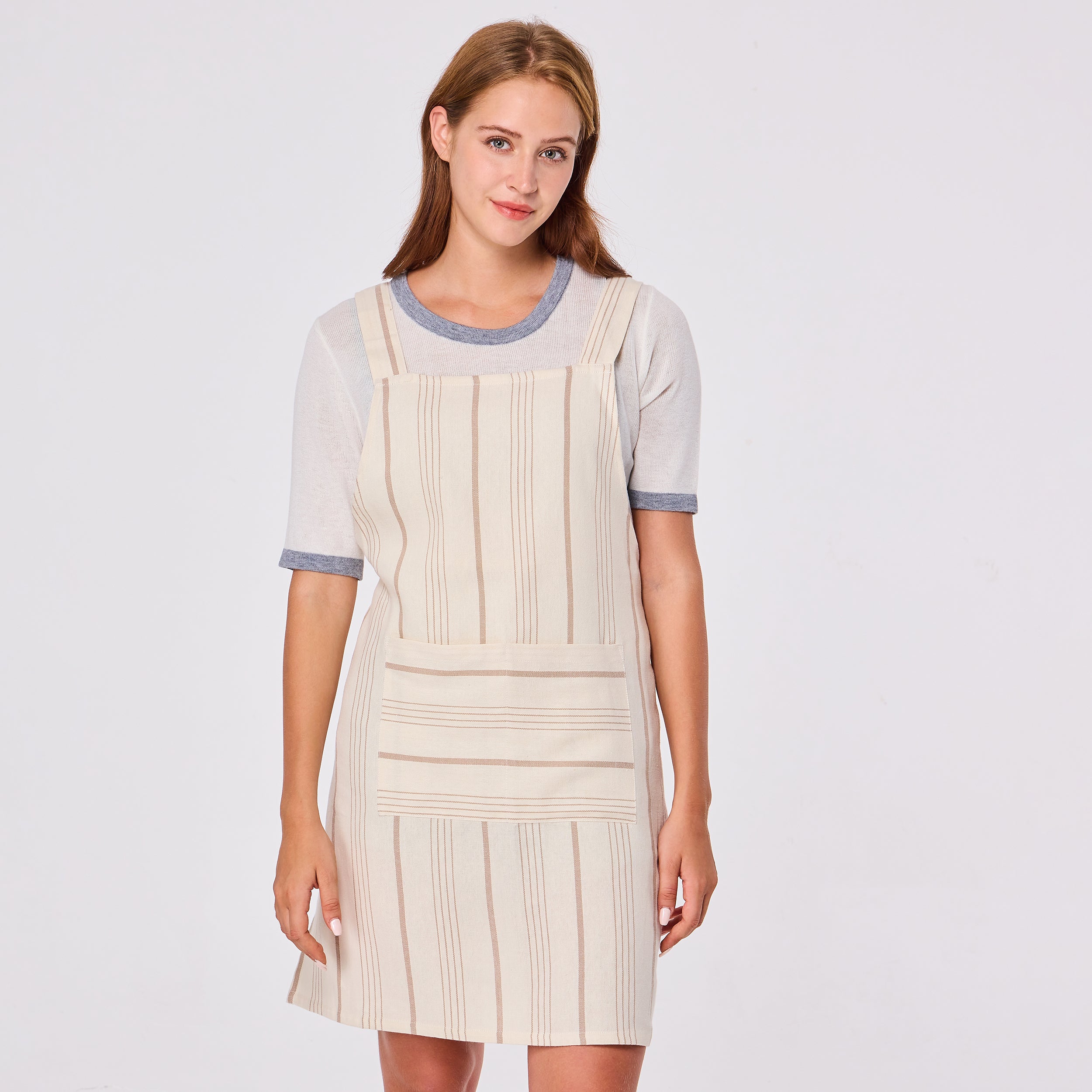 #color_white and brown stripe