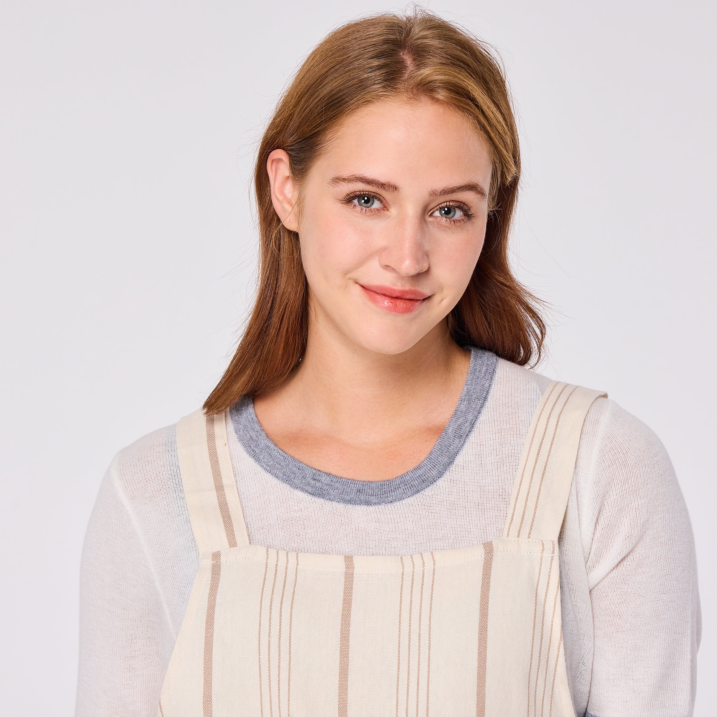 #color_white and brown stripe