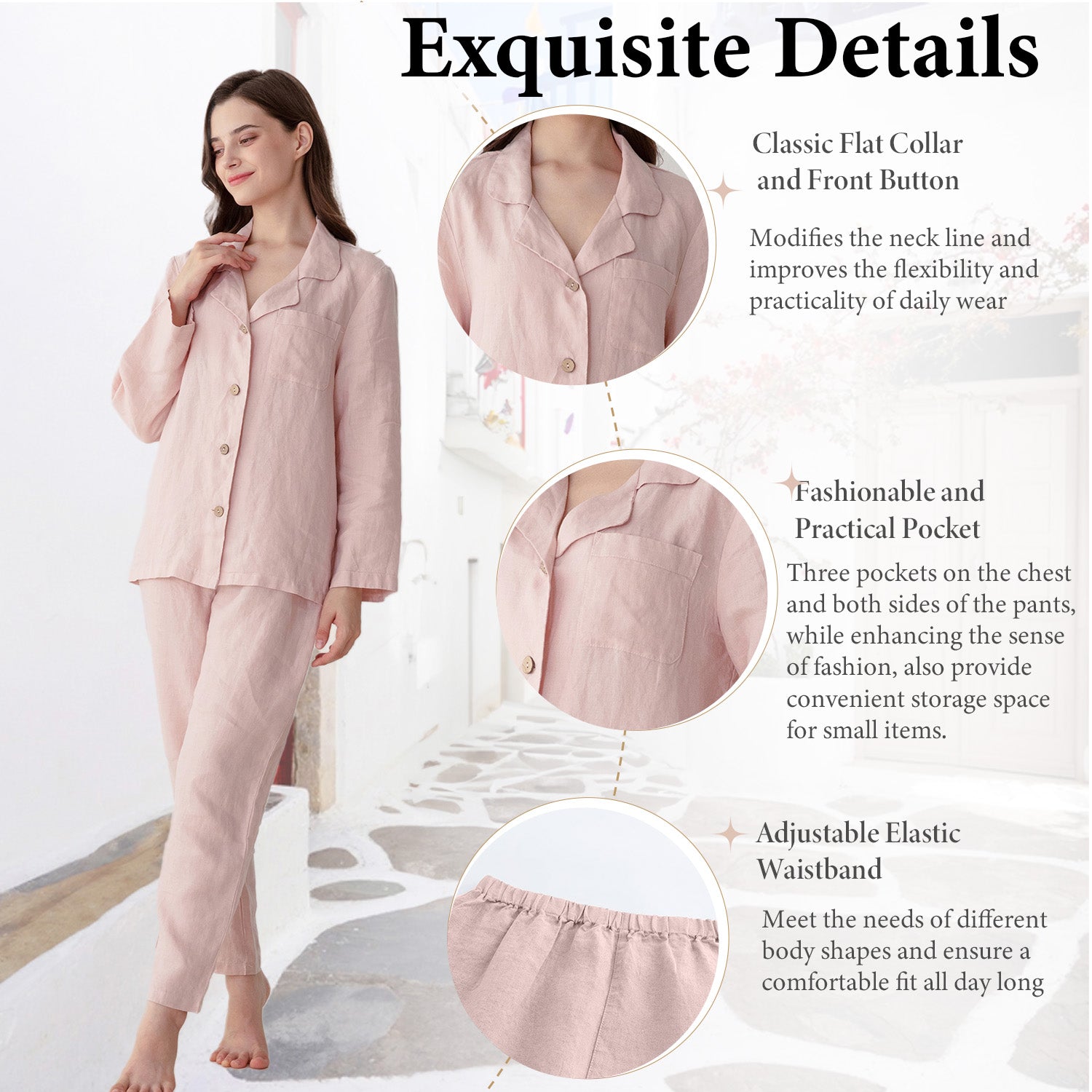 #color_Dusty Pink (Long Sleeves + pants)