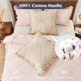 Cotton Muslin Euro Sham - Ruffle