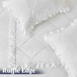 Cotton Muslin Euro Sham - Ruffle