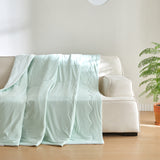 Summer Cooling Comforter - Grid Pattern