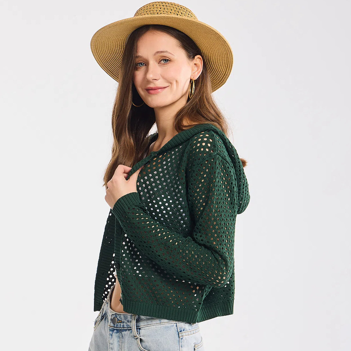 #color_hooded dark green