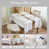 Linen Tablecloth - Bowknot