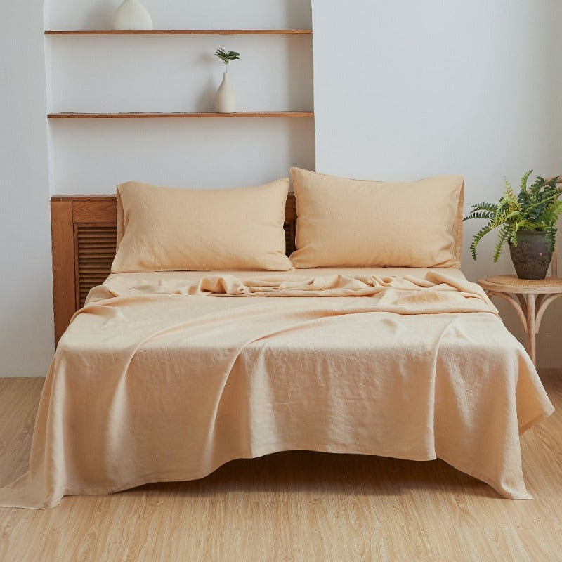 Linen Sheet Set - Basic Style – Simple&Opulence