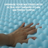 Memory Foam Mattress Topper - Egg Crate