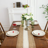 Linen + Cotton Table Runner - Tassels