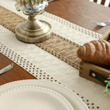 Linen + Cotton Table Runner - Tassels