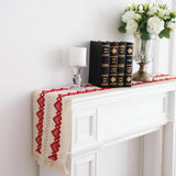 Cotton Macrame Table Runner - Tassels