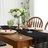 Cotton Macrame Table Runner - Tassels