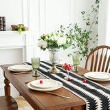 Cotton Macrame Table Runner - Tassels