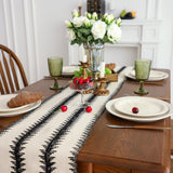 Cotton Macrame Table Runner - Tassels