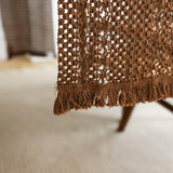 Cotton Macrame Table Runner - Tassels