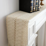 Cotton Macrame Table Runner - Tassels