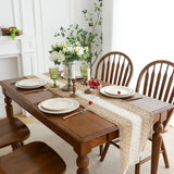 Linen + Cotton Table Runner - Tassels