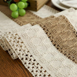 Linen + Cotton Table Runner - Tassels