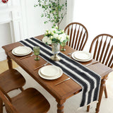 Cotton Macrame Table Runner - Tassels