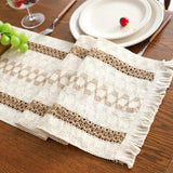 Linen + Cotton Table Runner - Tassels