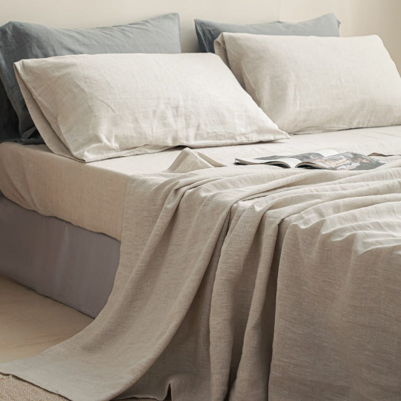 Linen Sheet Set - Basic Style – Simple&Opulence