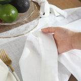 Linen Tablecloth - Bowknot